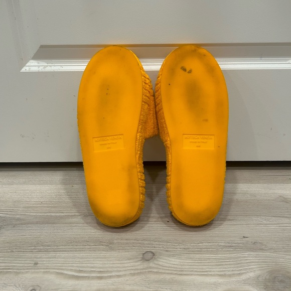 BOTTEGA VENETA Restort Orange Slides 10 11 44 - Picture 6 of 10